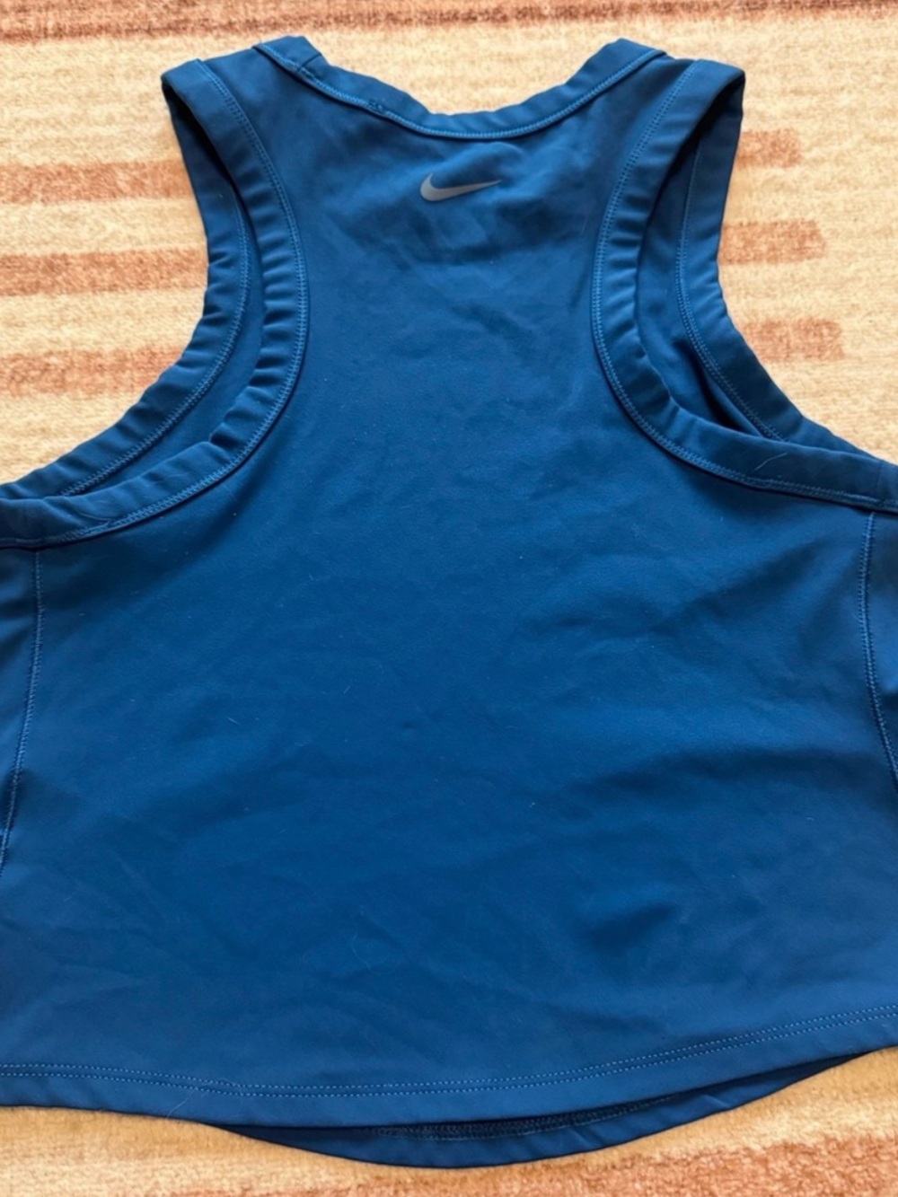 Nike Blue Racerback Tank - Picture 1 of 6